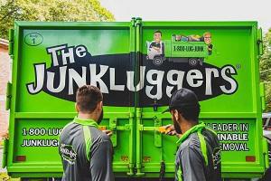 Big Green Box Junkluggers Luggers Of Wilminton Bgb Moving equipment