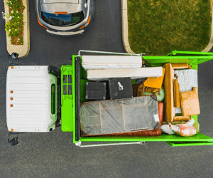 Big Green Box Junkluggers Luggers Of Wilminton Bgb Moving equipment